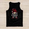 The Coffee Gnome Buffalo Plaid Matching Family Christmas Pajama Tank Top