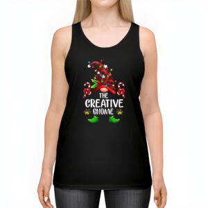 The Creative Gnome Buffalo Plaid Matching Family Christmas Pajama Tank Top 2