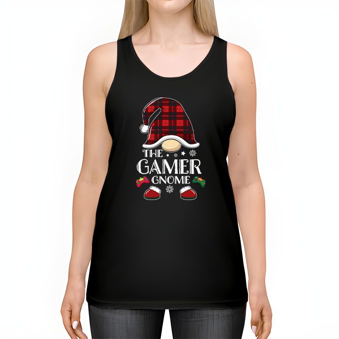 The-Gamer-Gnome-Buffalo-Plaid-Matching-Family-Christmas-Pajama-Tank-Top-2 The Gamer Gnome Buffalo Plaid Matching Family Christmas Pajama Tank Top 2 2