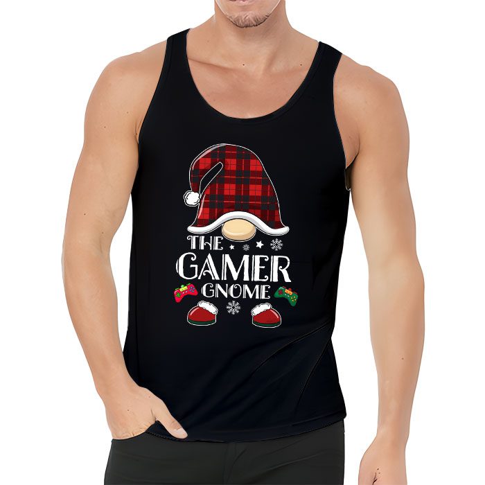 The-Gamer-Gnome-Buffalo-Plaid-Matching-Family-Christmas-Pajama-Tank-Top-3 The Gamer Gnome Buffalo Plaid Matching Family Christmas Pajama Tank Top 3 2