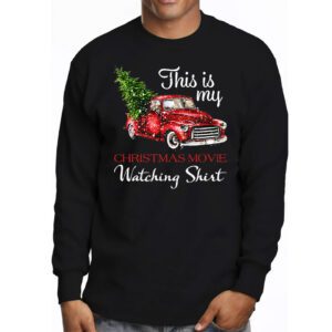 This Is My Christmas Movie Watching with Vintage Truck Longsleeve Tee 3 1