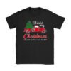 This Is My Christmas Movie Watching with Vintage Truck T-Shirt