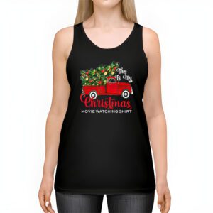 This Is My Christmas Movie Watching with Vintage Truck Tank Top 2 3