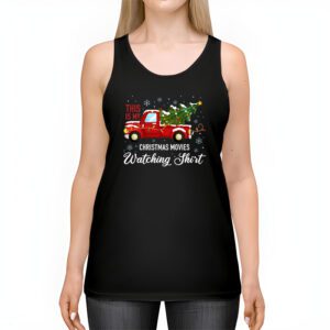 This Is My Christmas Movie Watching with Vintage Truck Tank Top 2 4