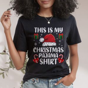 This Is My Christmas Pajama Shirt Funny Xmas PJs Men Women T Shirt 1 1