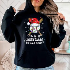 This Is My Christmas Shirt Baseball Xmas Sports Boys Men Hoodie 1 1
