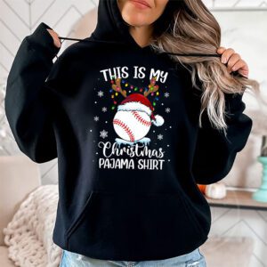 This Is My Christmas Shirt Baseball Xmas Sports Boys Men Hoodie 1 2
