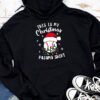 This Is My Christmas Shirt Baseball Xmas Sports Boys Men Hoodie