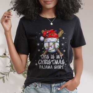 This Is My Christmas Shirt Baseball Xmas Sports Boys Men T-Shirt 1 This Is My Christmas Shirt Baseball Xmas Sports Boys Men T Shirt 1 1