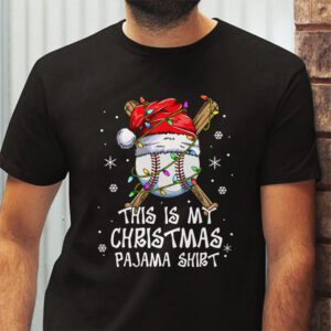 This Is My Christmas Shirt Baseball Xmas Sports Boys Men T-Shirt 2 This Is My Christmas Shirt Baseball Xmas Sports Boys Men T Shirt 2 1