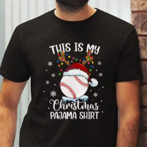 This Is My Christmas Shirt Baseball Xmas Sports Boys Men T Shirt 2 2