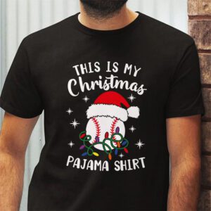 This Is My Christmas Shirt Baseball Xmas Sports Boys Men T-Shirt 2 This Is My Christmas Shirt Baseball Xmas Sports Boys Men T Shirt 2 3