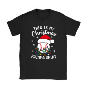 This Is My Christmas Shirt Baseball Xmas Sports Boys Men T-Shirt