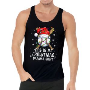 This Is My Christmas Shirt Baseball Xmas Sports Boys Men Tank Top 3 1