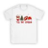 Tis The Season Christmas Coffee Lover Santa Claus Xmas Gifts T-Shirt