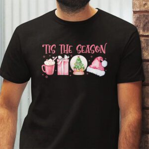 Tis The Season Christmas Coffee Lover Santa Claus Xmas Gifts T Shirt 2 1