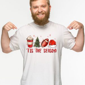 Tis The Season Christmas Coffee Lover Santa Claus Xmas Gifts T Shirt 2