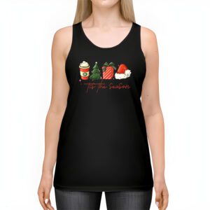 Tis The Season Christmas Coffee Lover Santa Claus Xmas Gifts Tank Top 2 3