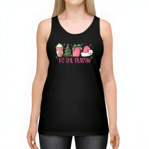 Tis The Season Christmas Coffee Lover Santa Claus Xmas Gifts Tank Top 2 4