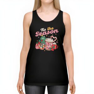 Tis The Season Christmas Coffee Lover Santa Claus Xmas Gifts Tank Top 2 5