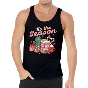 Tis The Season Christmas Coffee Lover Santa Claus Xmas Gifts Tank Top 3 5