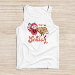 Tis The Season Christmas Hot Cocoa Gingerbread Cookie Pajama Tank Top