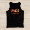 Tis The Season Pumpkin Leaf Latte Fall Thanksgiving Football Tank Top