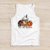 Tis The Season Pumpkin Leaf Latte Fall Thanksgiving Football Tank Top