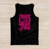 Tough Boys Wear Pink Cool Pink Breast Cancer Awareness Kids Tank Top