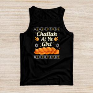 Ugly Hanukkah Challah At Ya Girl Chanukah Jewish Kids Women Tank Top