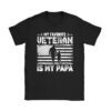 Veterans Day Military My Favorite Veteran Is My Papa Kids T-Shirt