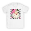 Vintage Retro Pink Santa Claus Pink Christmas Design T-Shirt