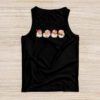 Vintage Retro Pink Santa Claus Pink Christmas Design Tank Top