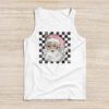 Vintage Retro Pink Santa Claus Pink Christmas Design Tank Top