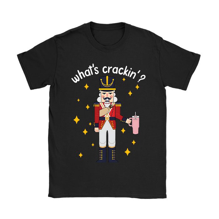 Whats-Crackin-Funny-Christmas-Nutcracker-Gift-T-Shirt Whats Crackin Funny Christmas Nutcracker Gift T-Shirt