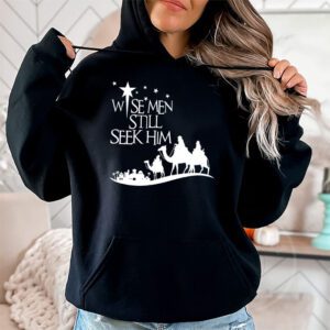 Wise Men Still Seek Him Christian Christmas Jesus Design Hoodie 1