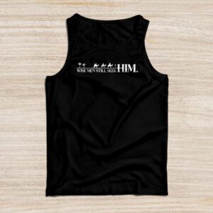 Wise Men Still Seek Him Christian Christmas Jesus Design Tank Top
