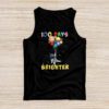 100 Days Brighter 100th Day of School Astronaut Space Tank Top