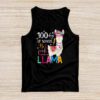 100 Days Of School No Prob-llama Llama Teacher And Student Tank Top