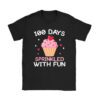 100 Days Sprinkled With Fun Cupcake 100th Day Of School Girl T-Shirt