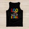 100 Days of School Monster Truck 100th Day of School Boys Tank Top