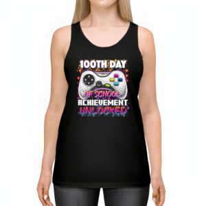 100th Day Of School Achievement Unlocked Video Game Kids Tank Top 2 100th Day Of School Achievement Unlocked Video Game Kids Tank Top 2 5