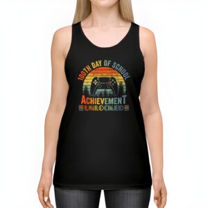 100th Day Of School Achievement Unlocked Video Game Kids Tank Top 2 7