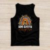 100th Day Of School Teacher 100 Days Brighter Rainbow Tank Top