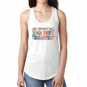 100th Day of School My Students are 100 Days Smarter Teacher Tank Top 1 2