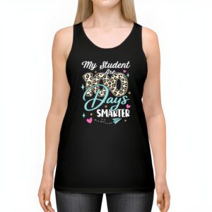 100th Day of School My Students are 100 Days Smarter Teacher Tank Top 2 4