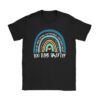 100th Day of School Teacher 100 days smarter rainbow T-Shirt