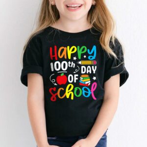 100th Day of School Teachers Kids Child Happy 100 Days T Shirt 2