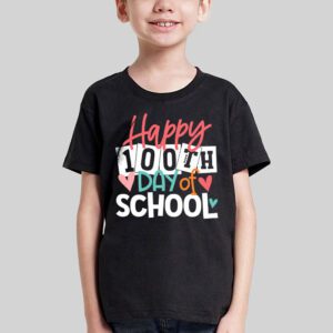 100th Day of School Teachers Kids Child Happy 100 Days T Shirt 3 4