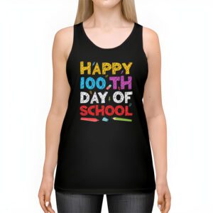 100th Day of School Teachers Kids Child Happy 100 Days Tank Top 2 10